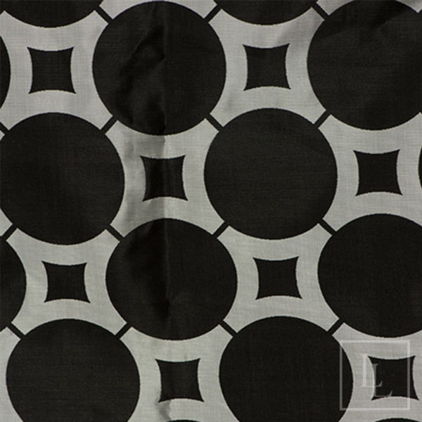 Black and Silver Circles Reversible