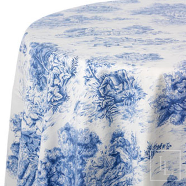 Blue Toile