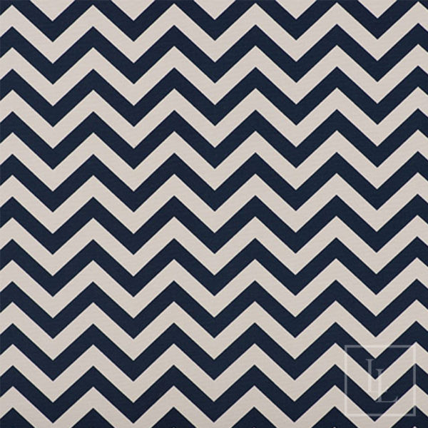 Chevron Navy Blue