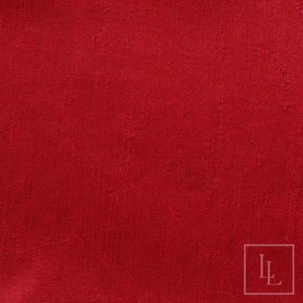 Crimson Faux Dupione