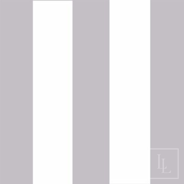 Grey and White Awning Stripe