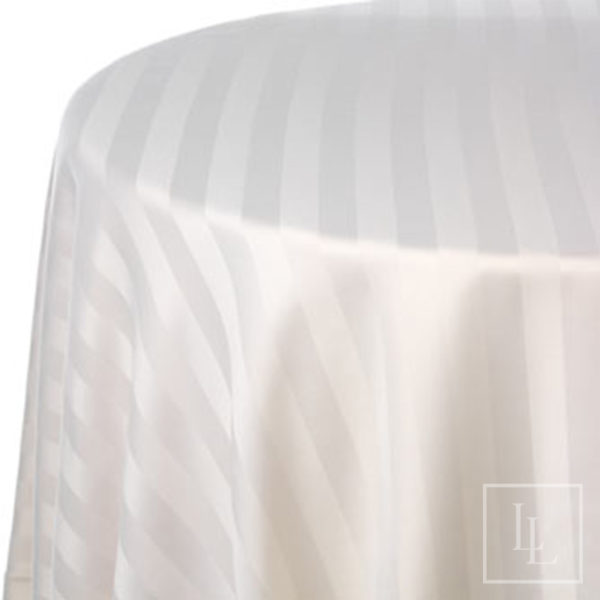 Ivory Satin Stripe