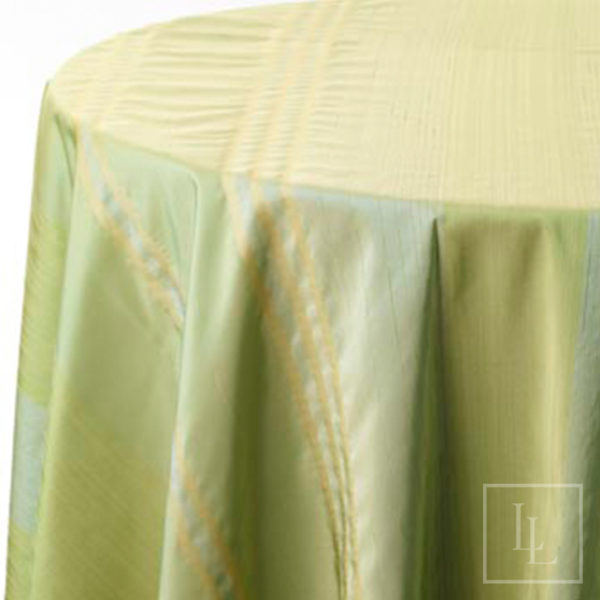 Key Lime Stripe Taffeta