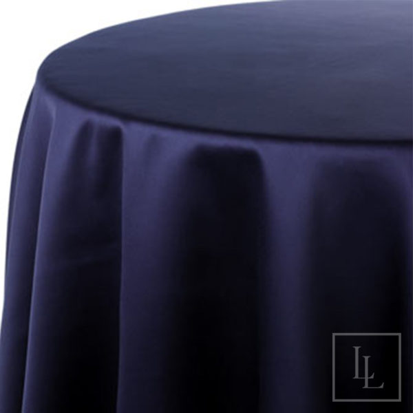 Navy Satin