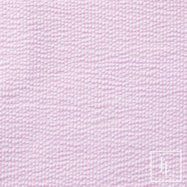 Pink and White Gingham Seersucker