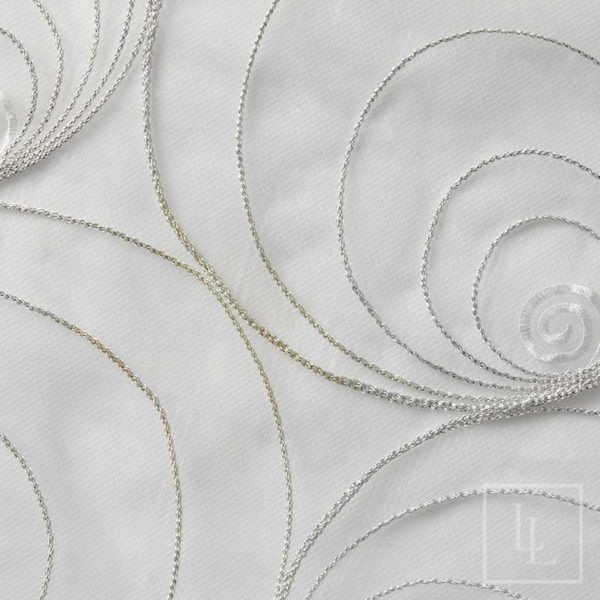 Silver Swirl Sheer