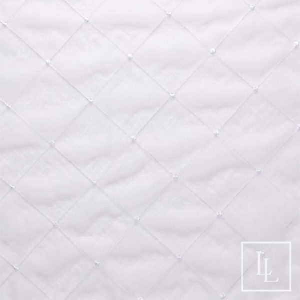 White Sheer Windowpane
