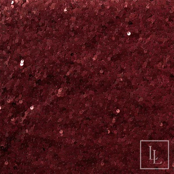 Wine Matte Sequins