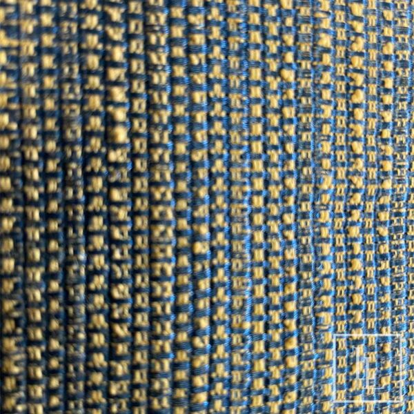 Navy Gold Jute