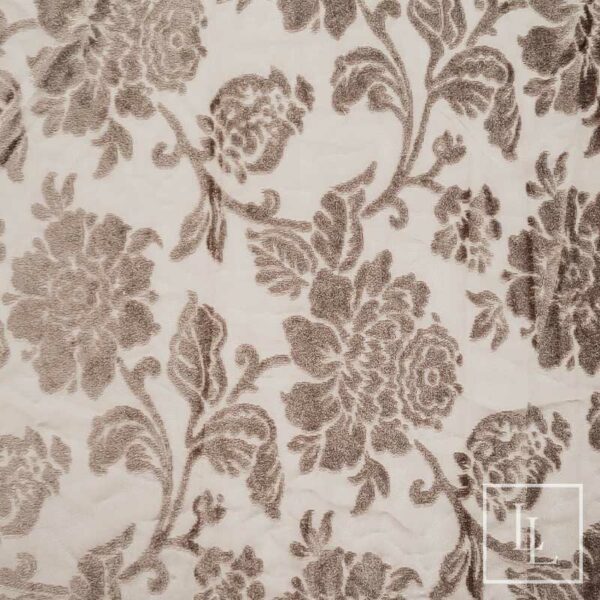 Taupe Velvet Burnout