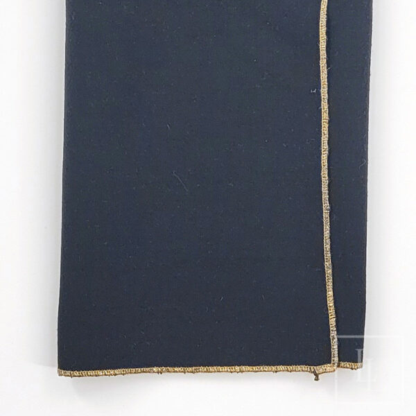 Black/Gold Trim Napkin