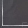 Black Sateen with Welting Napkin - Image 2