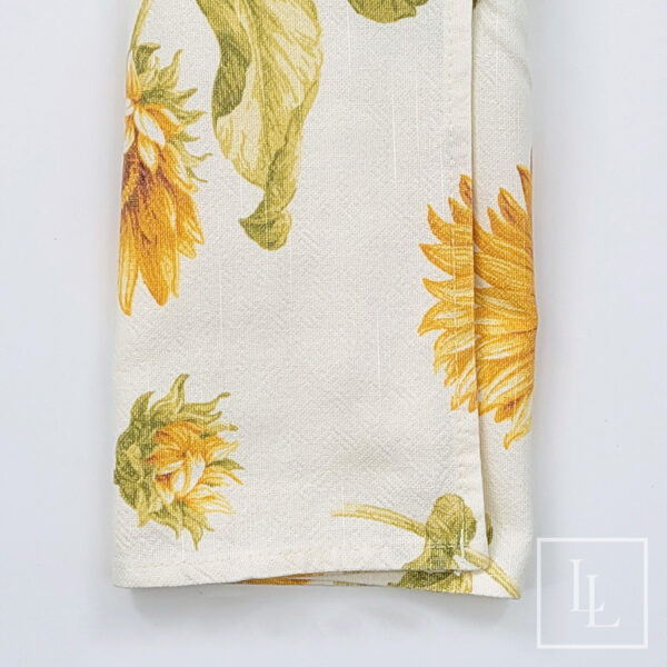 Sunflower Floral Napkin