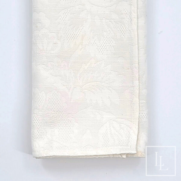 Off White Damask Napkin