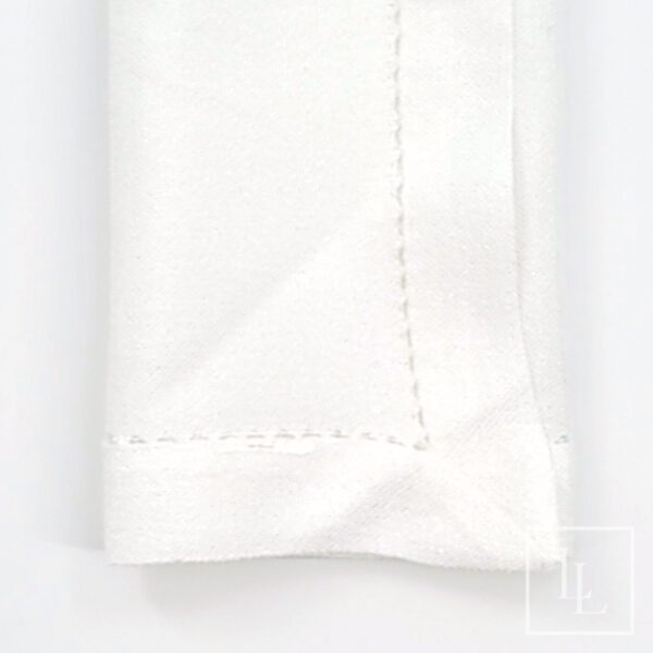 Pearl Metallic Hemstitch Napkin