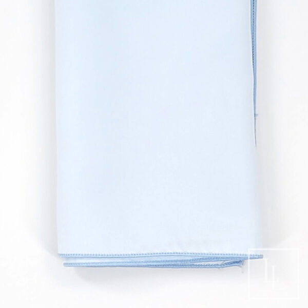 Powder Blue Satin Napkin