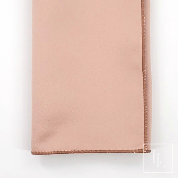 Rose Gold Satin Napkin