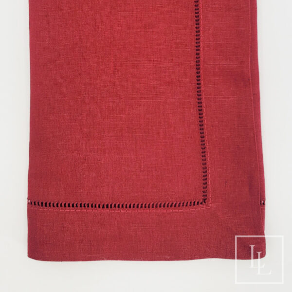 Burgundy Hemstitch Napkin