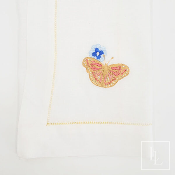 Butterfly Hemstitch Napkin