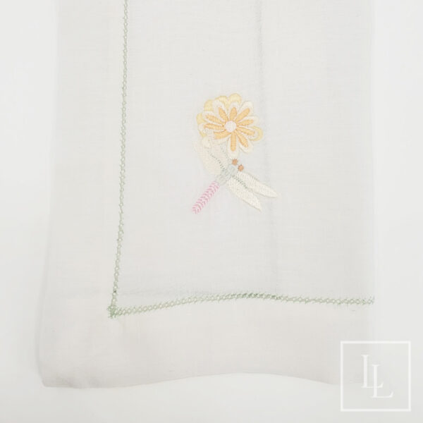 Dragonfly Hemstitch Napkin