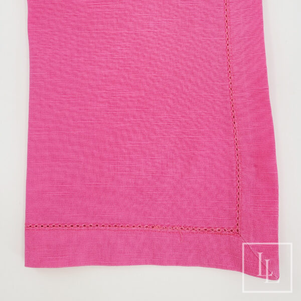 Hot Pink Hemstitch Napkin