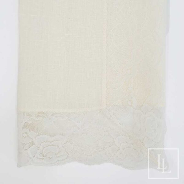 Ivory Large Lace Napkin