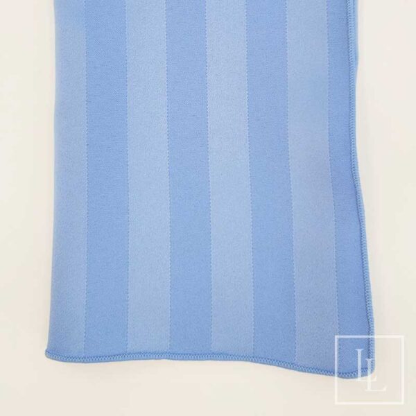 Sky Blue Stripe on Stripe Napkin