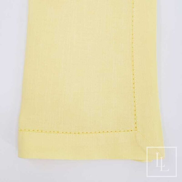 Yellow Hemstitch Napkin